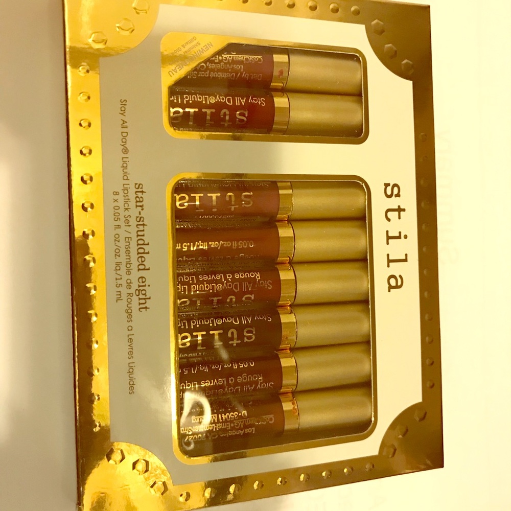 Stila star studded matte lipsticks